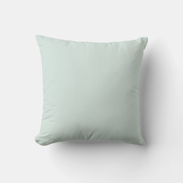 Coussin Glam à la menthe (Recto)