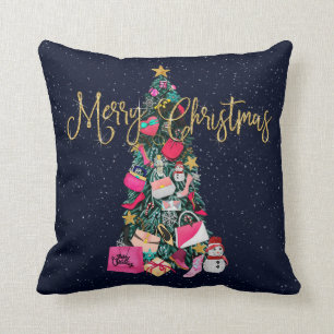 Coussin Glam Girly Chaussures de maquillage de sac à main 