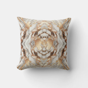Coussin Glam Rose Gold Luxueux Marbre tendance