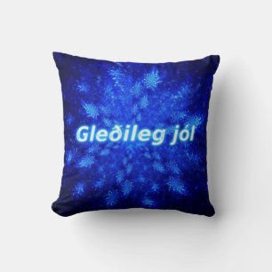 Coussin Gleðileg jól - Snowburst