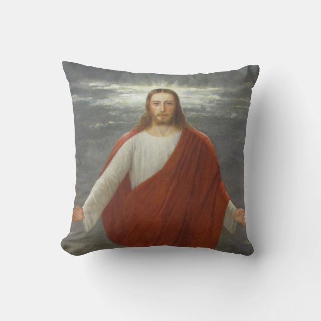 COUSSIN GLOIRE À JÉSUS (Recto)