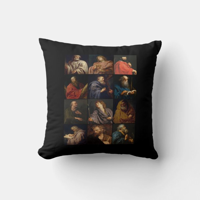 COUSSIN GLOIRE AUX APÔTRES (Recto)