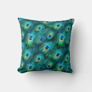 Coussin Gloire de paon