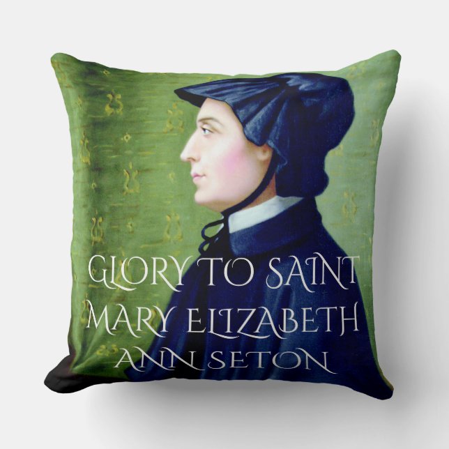 COUSSIN GLOIRE DE SAINT MARY ANN ELIZABETH SETON (Recto)