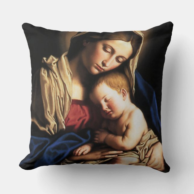 COUSSIN GLORY TO JESUS AND MARY (Recto)