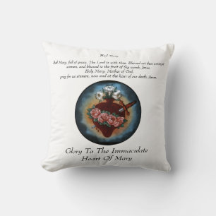 Coussin Glory To The Immaculate Heart of Mary