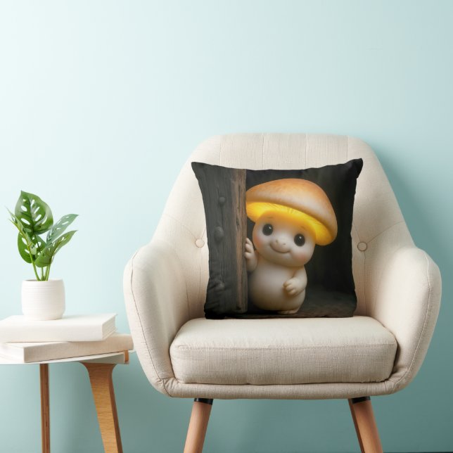 Coussin Glowing Mushroom Munchkin (Chaise)
