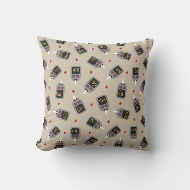 Coussin Glucomètre (Recto)