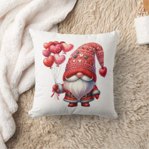 Coussin Gnome cupide Saint-Valentin