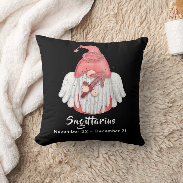 Coussin Gnome Sagittarius Astrologie Signal Angel (Couverture)