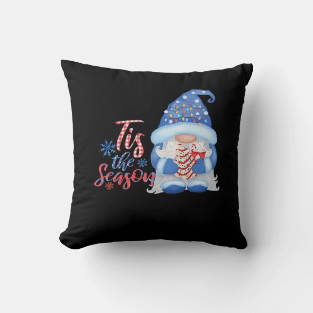 Coussin Gnome Tis The Season  (Recto)