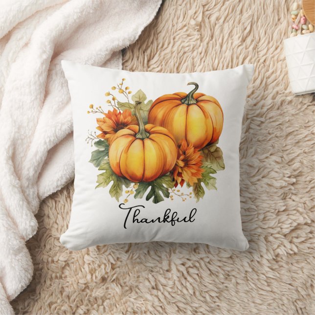 Coussin Gnomes d'automne avec Citrouille mignon automne Th (Couverture)