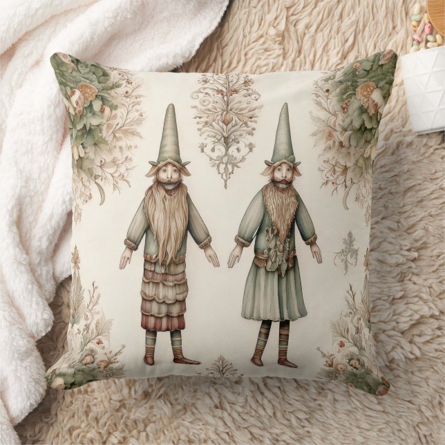 Coussin Gnomes de la forêt fantaisiste & Botanique (1) (Couverture)
