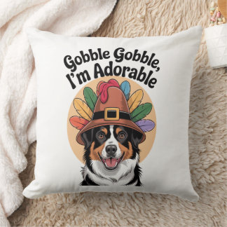 Coussin Gobble Gobble Je suis adorable
