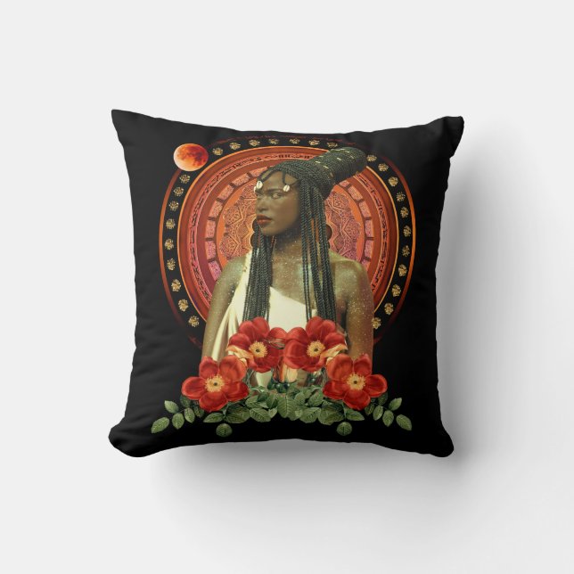 Coussin Goddess Thaillow Pillow (Recto)