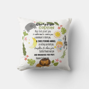 Coussin Godgirl Cadeau Motivation Encouragement NOMMÉ