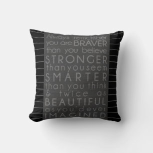 Coussin Godgirl Cadeau Motivation Encouragement NOMMÉ