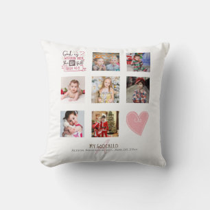 Coussin Godgirl Cadeau Motivation Encouragement NOMMÉ