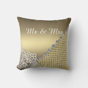 COUSSIN GOLD DIAMOND SPOT CUSHION MARIAGE