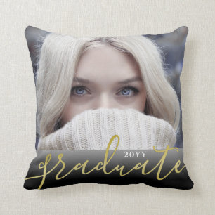 Coussin Gold Foil Black Ombre photo Keepsaké