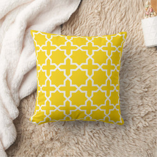 Coussin Gold HUGHT STAR Marocain Motif Carrelage