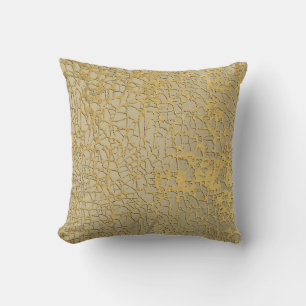 Coussin Gold Marbling : Grunge Texture Design