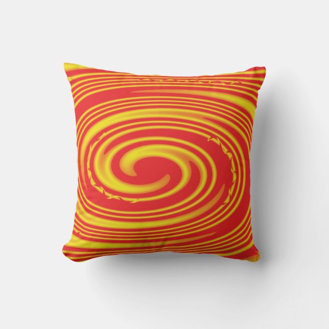 Coussin Gold Twirl (Recto)