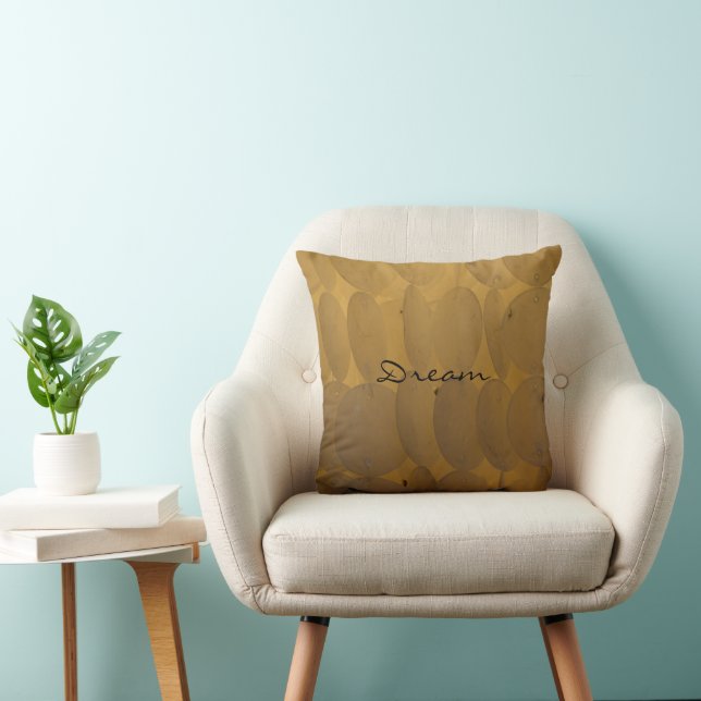 Coussin Gold Yellow Chimes   (Chaise)
