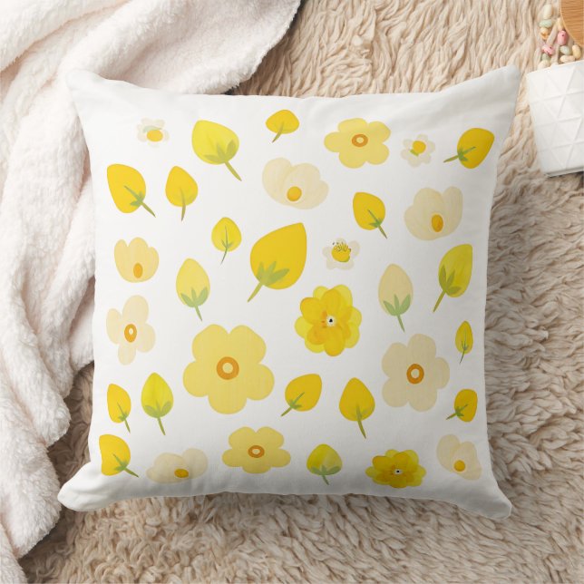 Coussin Golden Bloom Luxe (Couverture)
