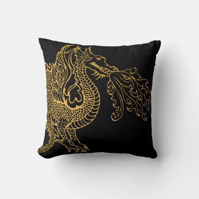 Coussin Golden Dragon (Recto)
