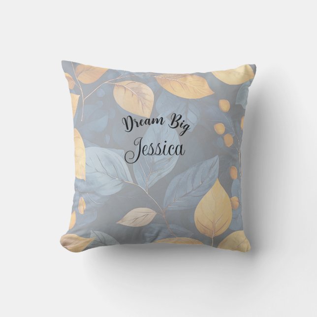 Coussin Golden Foliage Dreams Automne Nature Beauté (Recto)