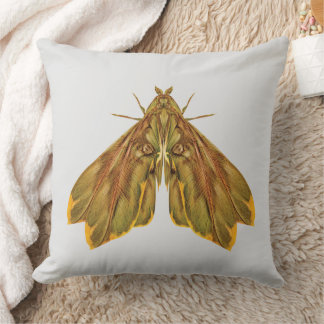 Coussin Golden Forest Moth – Surreal Nature Form