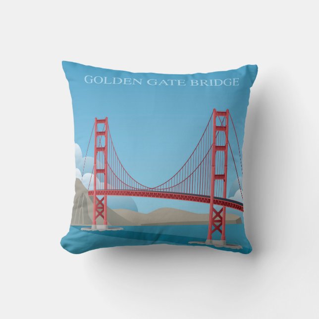 Coussin Golden gate bridge | San Francisco (Recto)