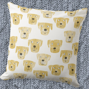 Coussin Golden Labrador Retriever Chien