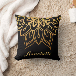Coussin Golden Mandala