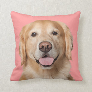 Coussin Golden retriever - couronne