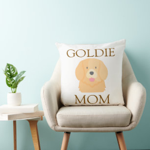 Coussin Golden Retriever Goldies Maman Papa Chien Animaux 