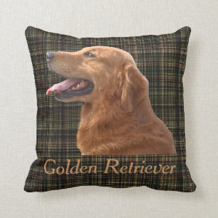 Coussin Golden Retriever personnalisable
