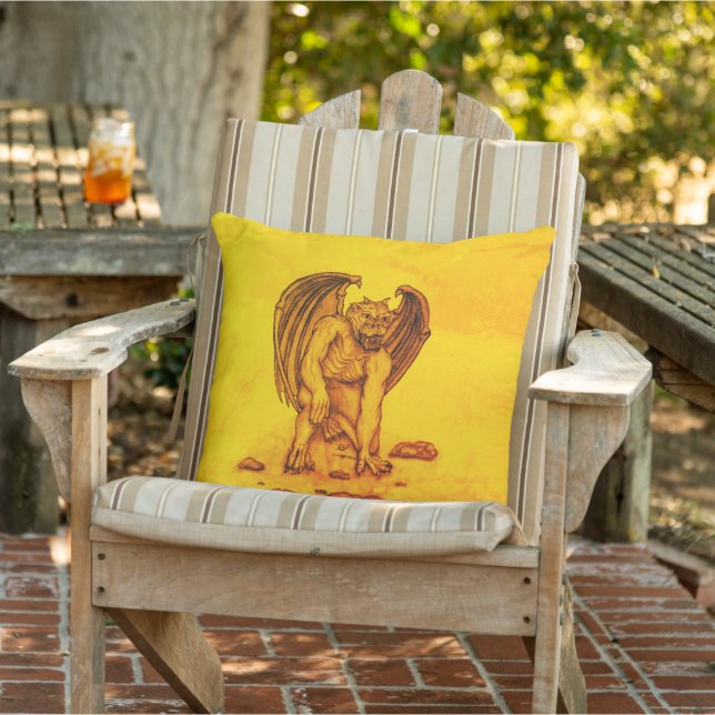 Coussin Golem Gargoyle (Chaise)