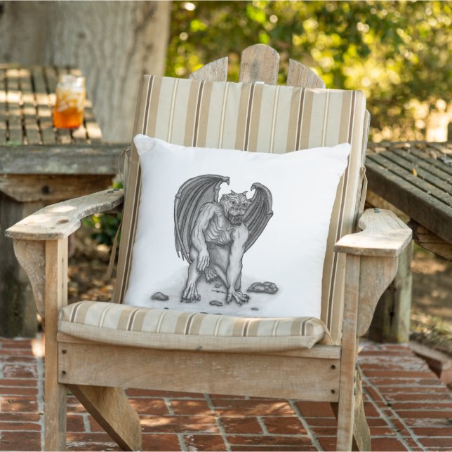 Coussin Golem Gargoyle (Chaise)