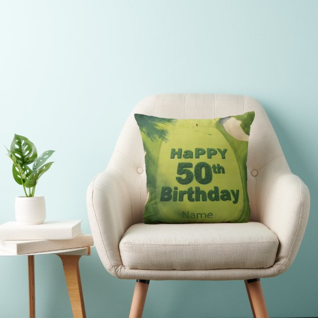 Coussin Golf 50e anniversaire de golf tapis de putting pou (Chaise)