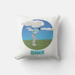 Coussin Golfeur lors d'un match