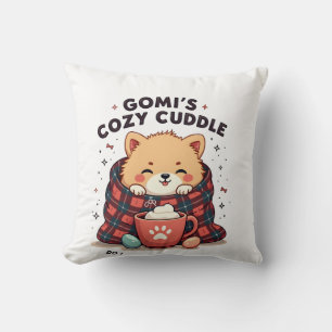 Coussin Gomis Conception de couverture de chien vintage Co