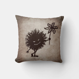Coussin Gomme gothique Créature Grunge Texture foncée