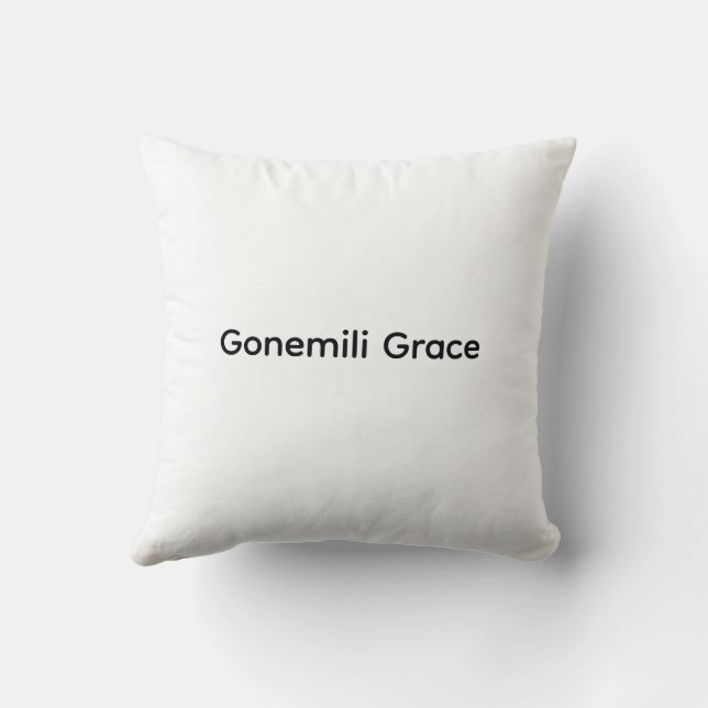 Coussin Gonemili Grace t-shirt homme  (Verso)