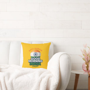 Coussin Good Morning India, Nayi Subah, Umeed