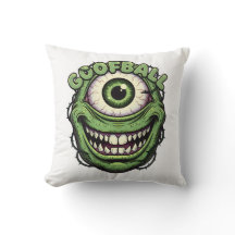 Goofball Monster Eye – Funny Creepy One-Eyed Carto
