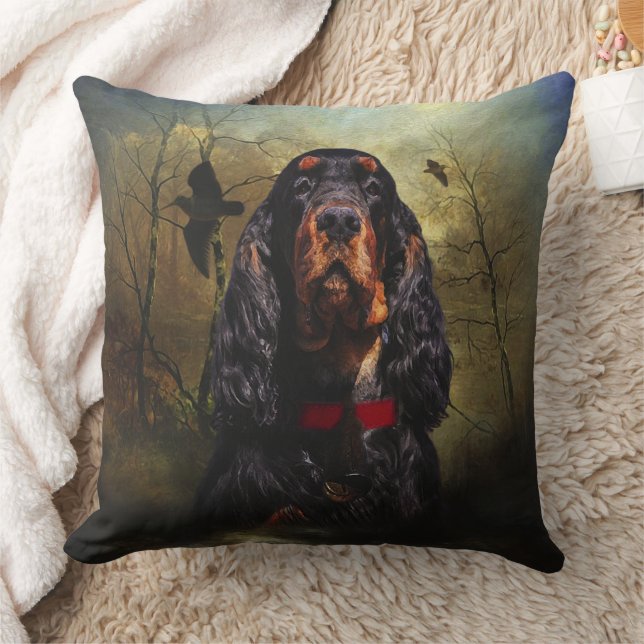 Coussin Gordon Setter (Couverture)