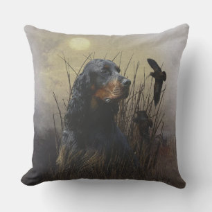 Coussin Gordon Setter, compagnon de chasse