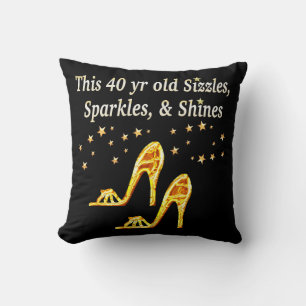 COUSSIN GORGEOUS GOLD 40TH SHOE QUEEN